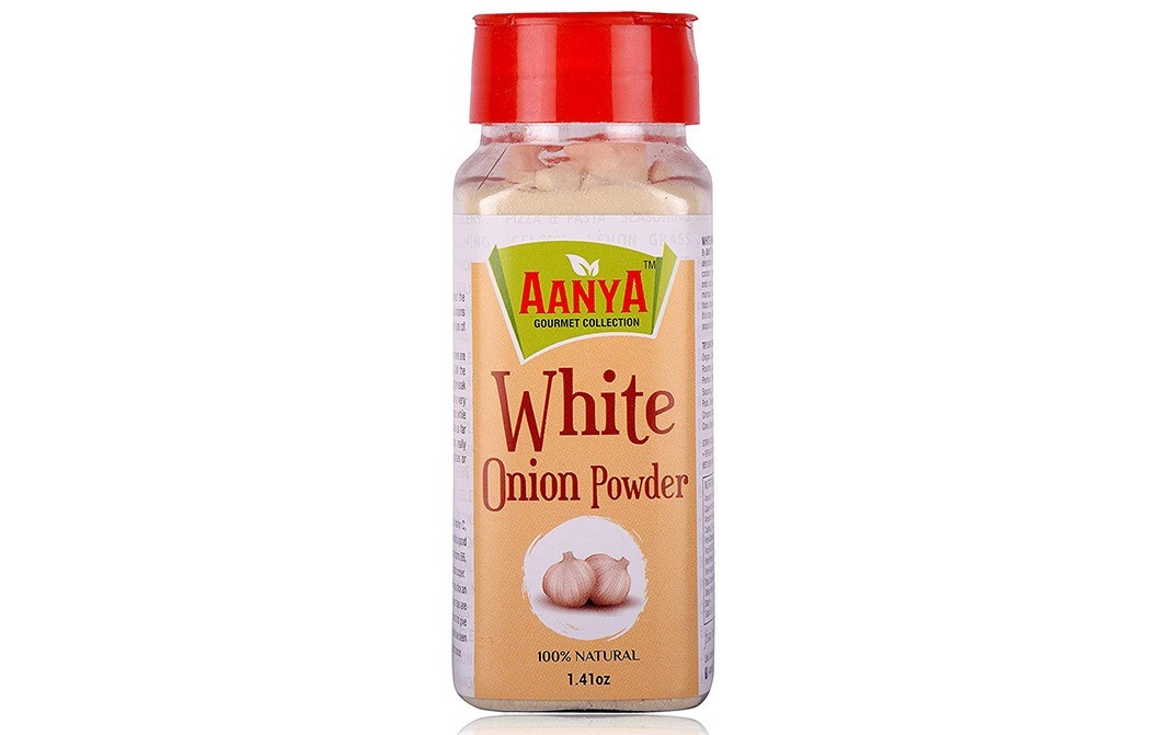 Aanya Gourmet Collection White Onion Powder    Bottle  40.8 grams